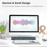 SOULION R30 Computer Speakers, USB Powered Small PC Speakers, Colorful RGB Lights with Switch Button, Surround Sound Portable Computer Sound Bar Speaker for Desktop Laptop