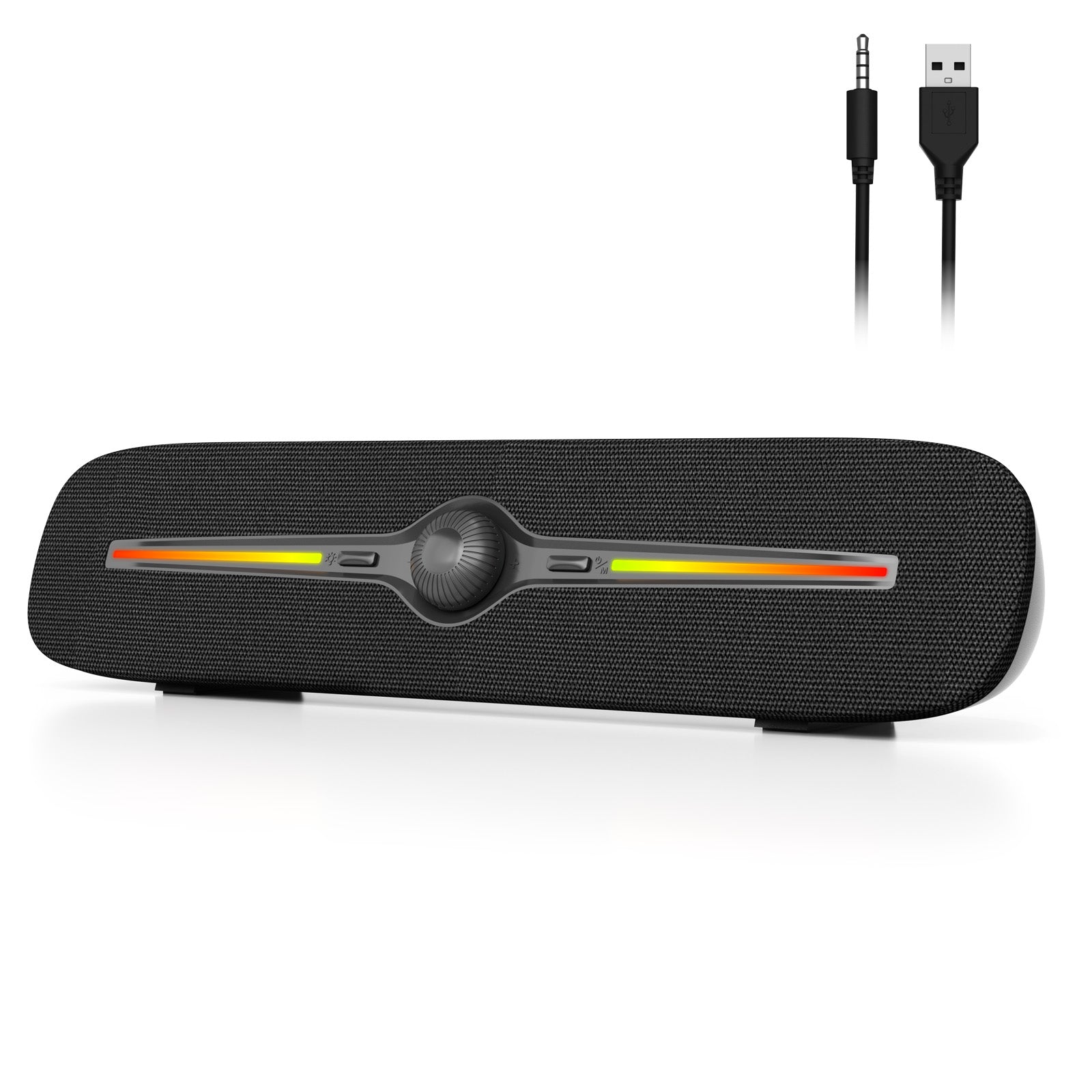 SOULION R90 Bluetooth Computer Speakers for Desktop, USB Powered 3.5mm ...